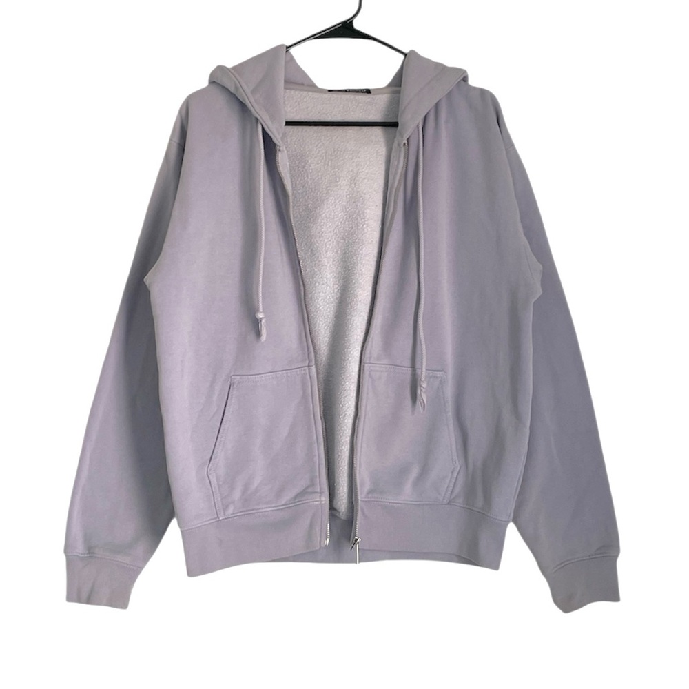 Brandy Melville Oversized Christy Zip Up Hoodie